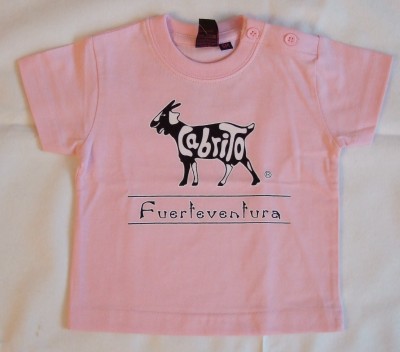 Cabrito Baby T-Shirt Classic rosa