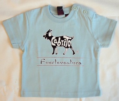 Cabrito Baby T-Shirt Classic hellblau